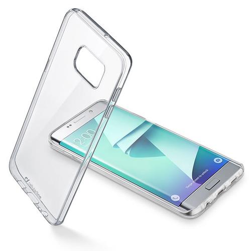 CELLULARLINE Custodia cover per Samsung Galaxy S7 Edge Cellular Line Clear Duo trasparente